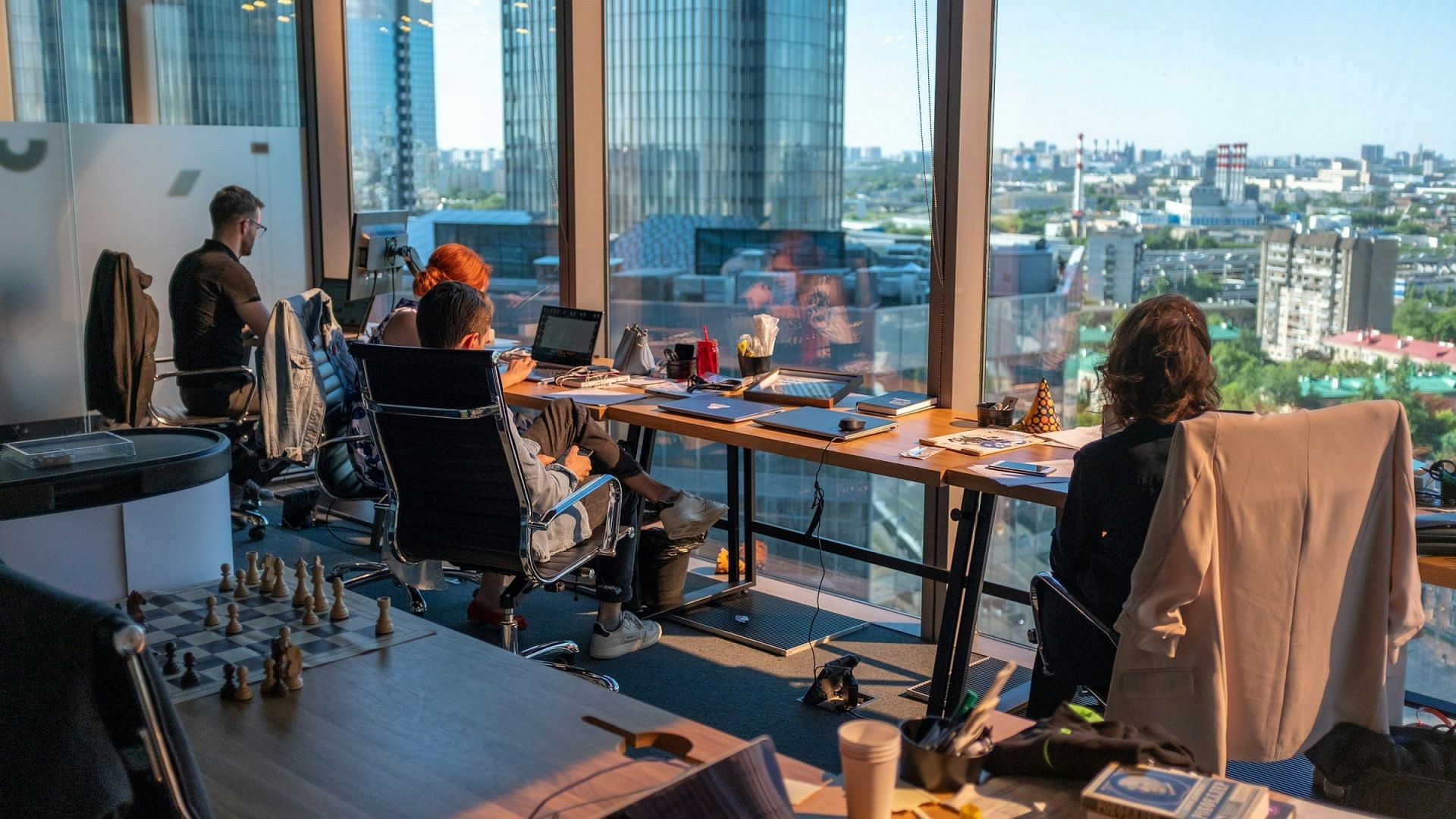 Office Stretches (Image via Unsplash/Ant Rozetsky)